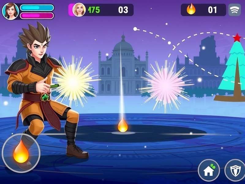 Drizzle Duel Gameplay Screenshot